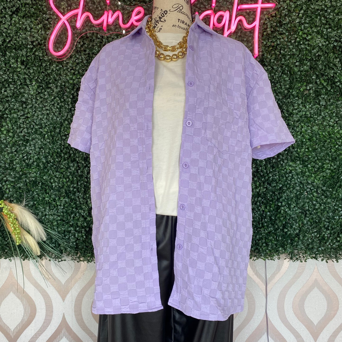 A1075 Lavender Top