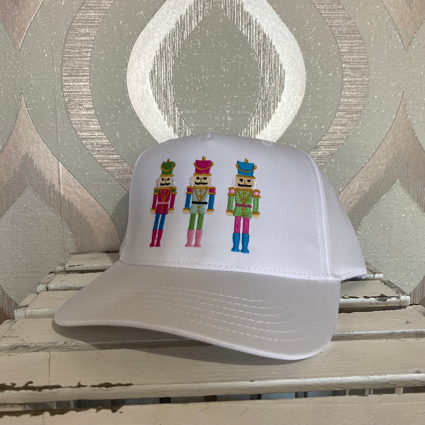 H113 White Nutcracker hat