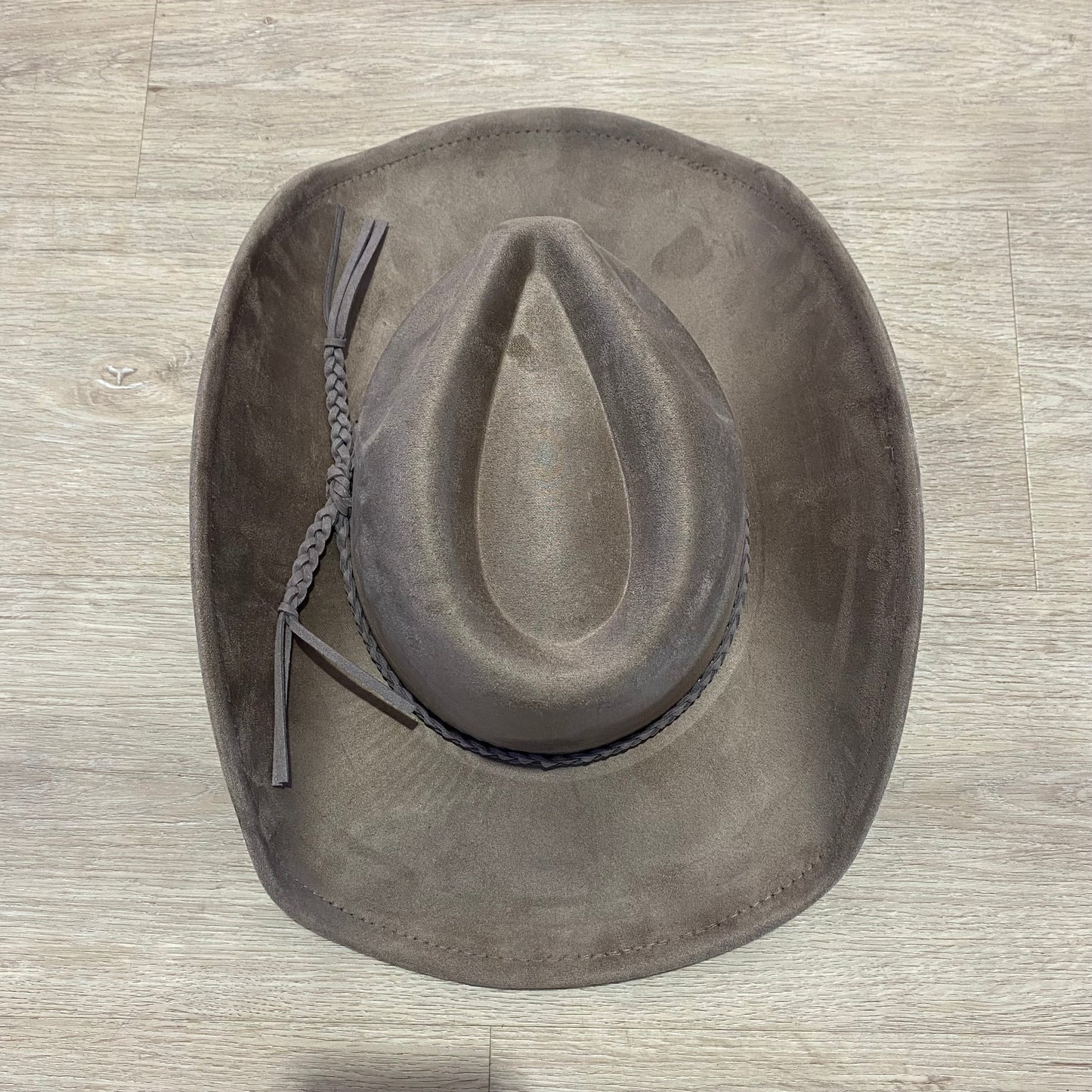 H111 Taupe cowboy hat