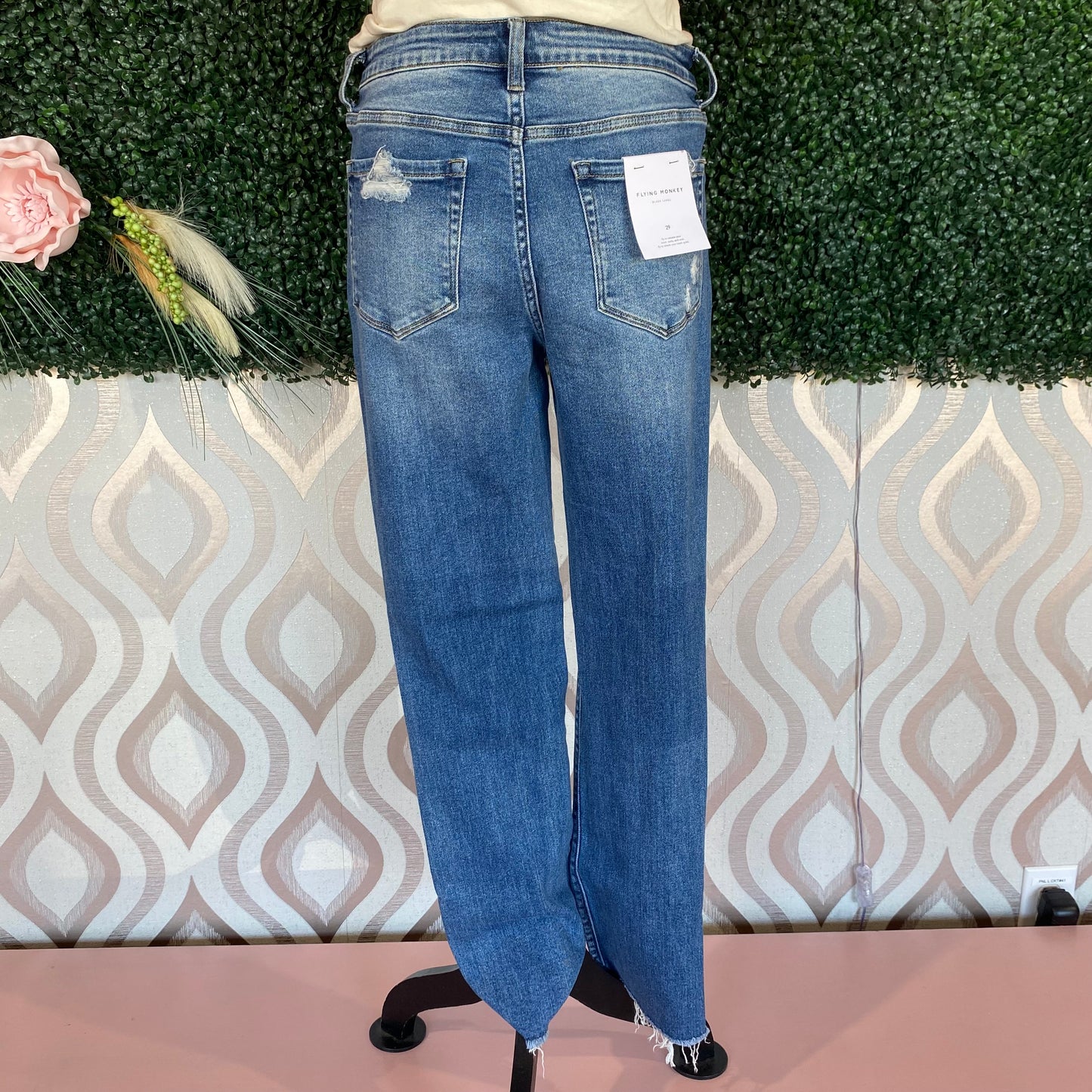 A1020 Denim Flying Monkey Jeans