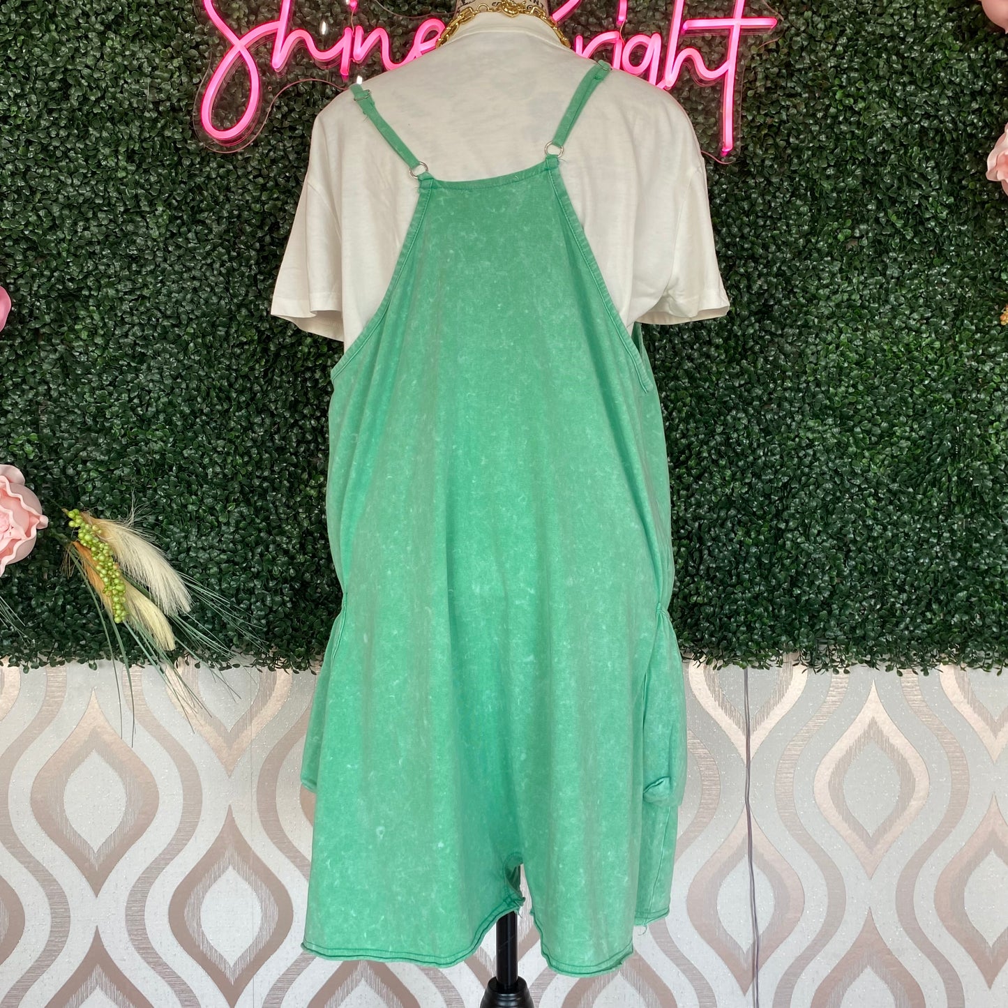 A1312 Green Romper