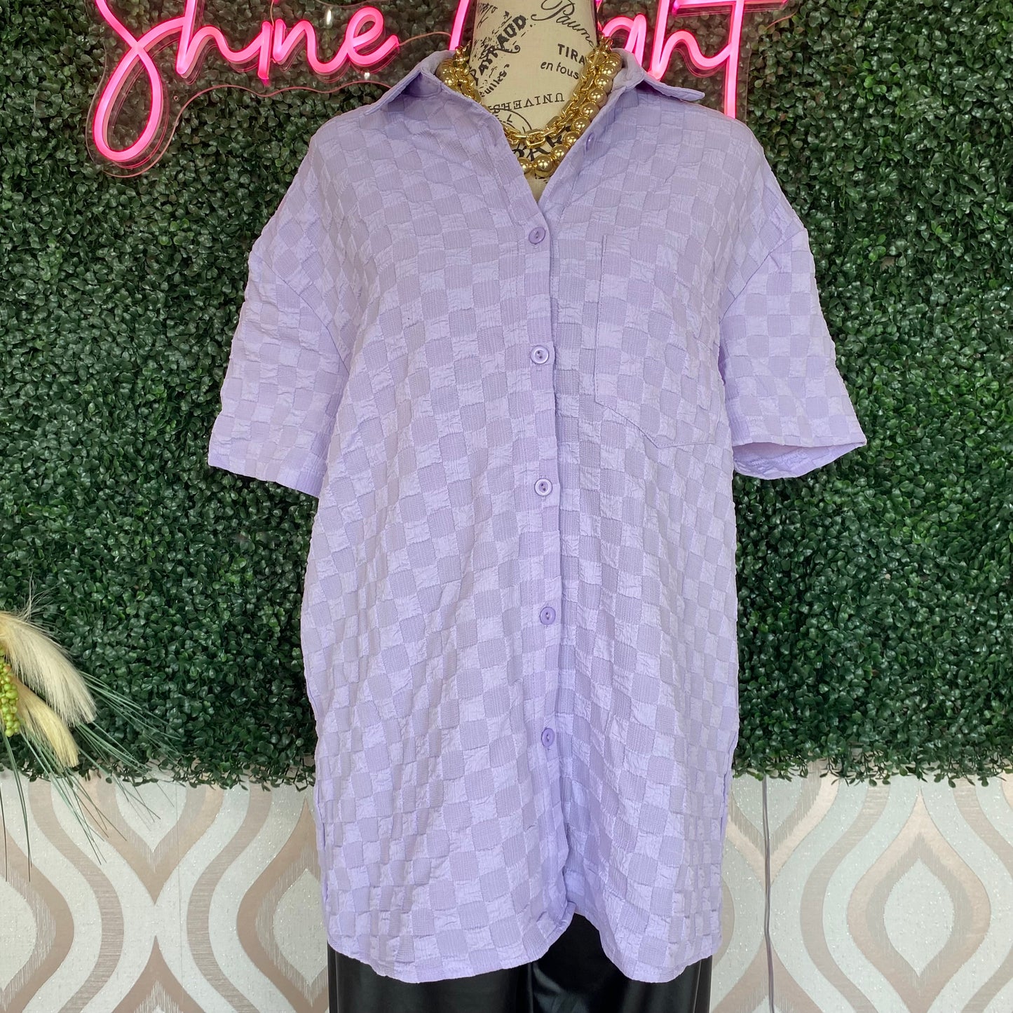 A1075 Lavender Top